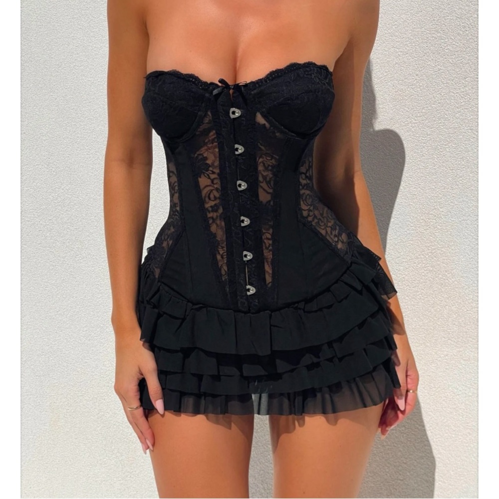 Lucie Mini Dress Black